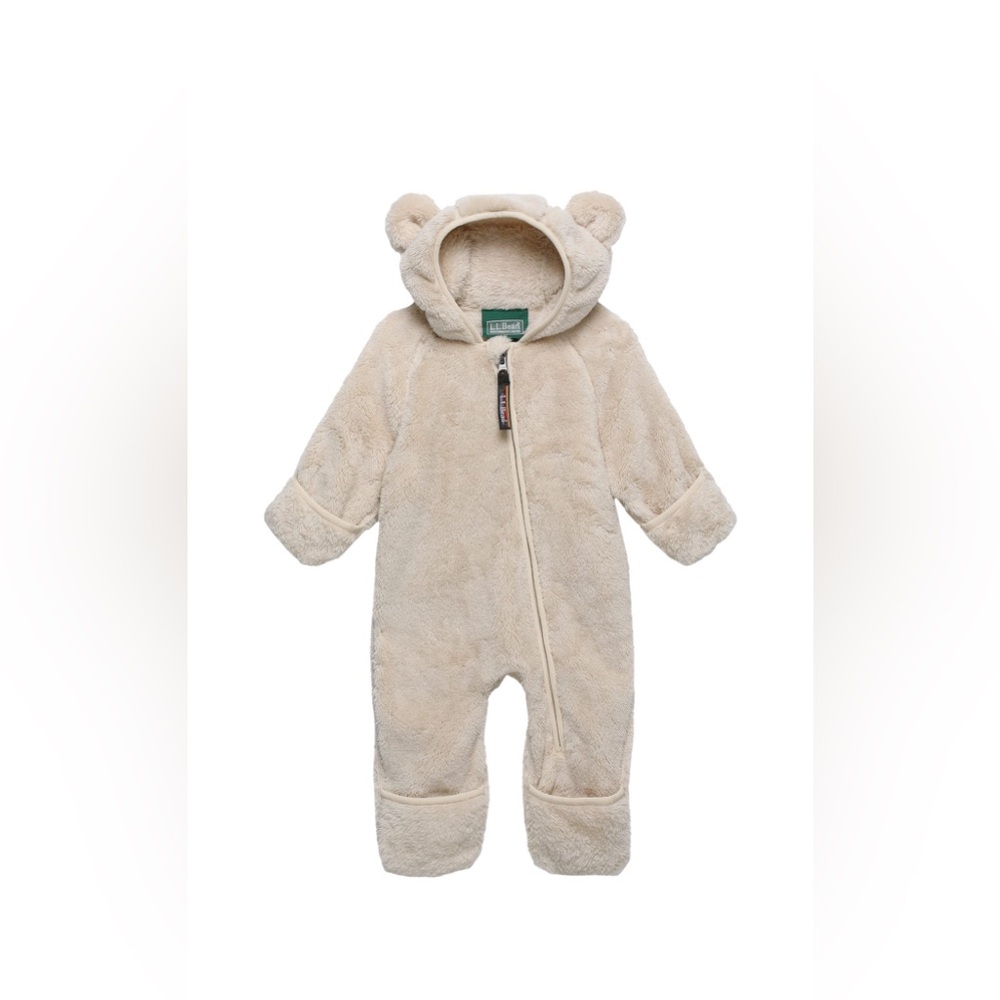 LL Bean infant suit - fleece Bunting jacket